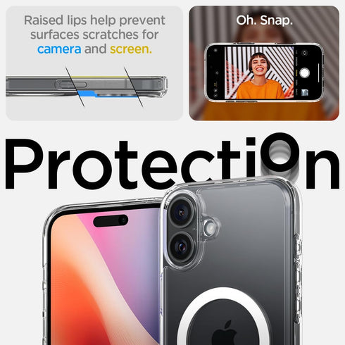 Spigen iPhone 16 Case Ultra Hybrid S MAGFIT
